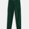 Cargos & Joggers | IVOC Boys Green Slim Fit Solid Casual Joggers