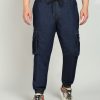 Jeans | IVOC Plus Men Navy Regular Fit Solid Strechable Cargo Jogger Jeans