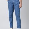 Jeans | Bene Kleed Men Blue Comfy Tapered Fit Solid Denim Jeans