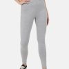 Leggings | Bene Kleed Women Grey Cotton Solid Leggings