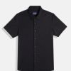 Casual Shirts | IVOC Boys Black Slim Fit Solid Casual Shirt