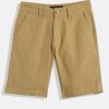 Shorts | IVOC Boys Khaki Slim Fit Solid Casual Shorts