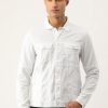 Jackets | Bene Kleed Men White Slim Fit Solid Jacket