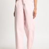 Jeans | Bene Kleed Women Pink Relaxed Fit High-Rise Solid Jeans