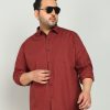 Casual Shirts | IVOC Plus Men Brown Micro Ditsy Printed Pure Cotton Casual Shirt